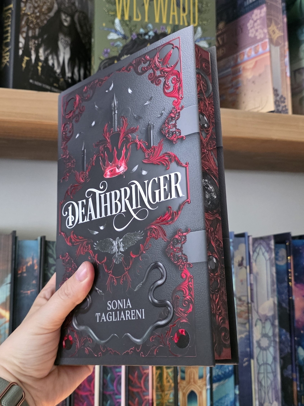 Title:
Brand New FairyLoot Deathbringer by Sonia Tagliareni